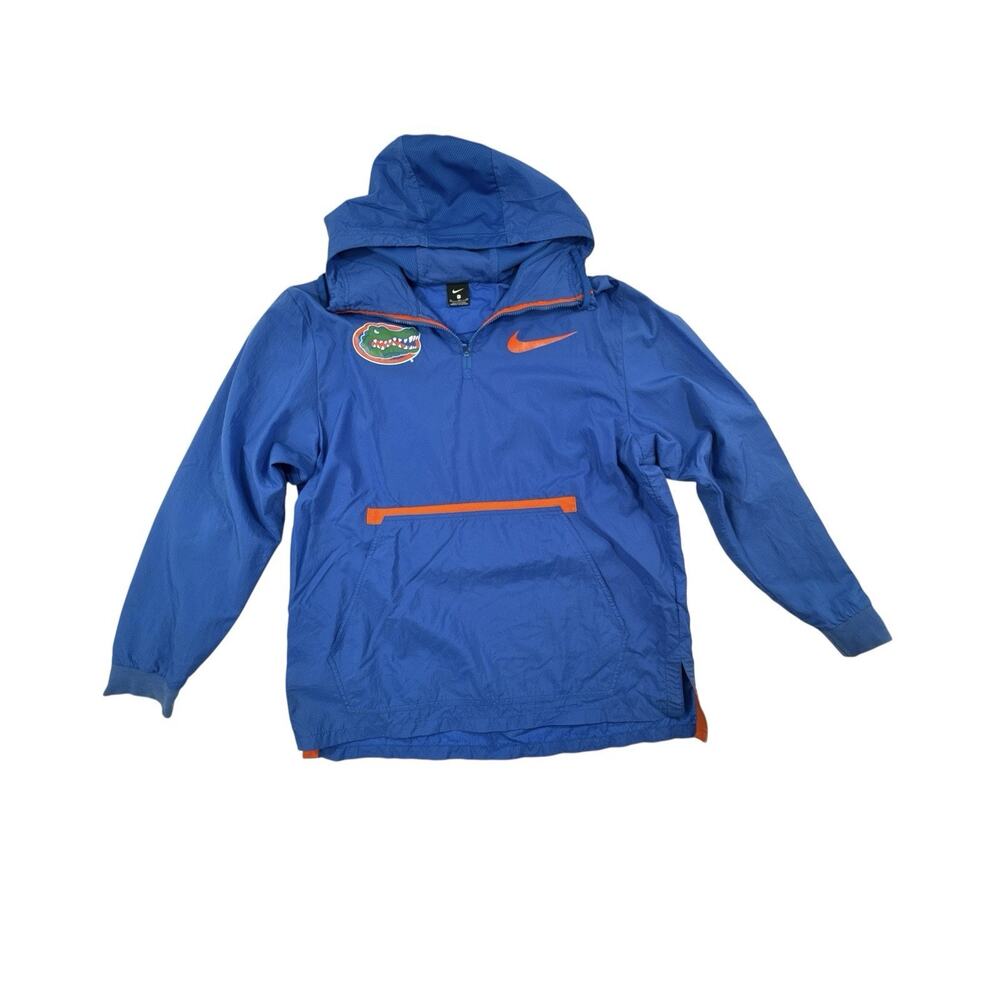 Florida Gators Nike Sideline Coach Pullover windbreaker Quarter Zip XL Blue